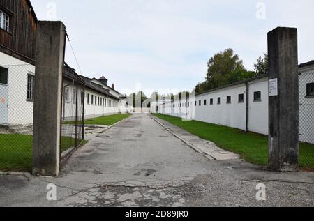 KZ Dachau - Konzentrationslager der Nazis in Dachau Stockfoto