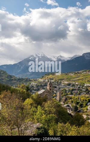 Chapelle de Tous-les-Saints, Valère, Sion Stockfoto