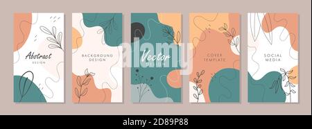 Trendige abstrakte universelle Vorlage für die Förderung Verkauf. Kann für Beiträge in sozialen Medien, Meldungen, mobile Apps, Bannerdesign, Web- oder Internetwerbung verwendet werden. Stock Vektor