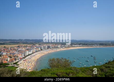 São Martinho Porto bay Stockfoto