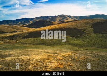 Zlatibor Berg Herbstlandschaft. Die Region Zlatibor liegt im südwestlichen Teil Serbiens. Stockfoto