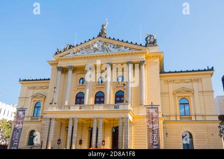 Oper Státní, Staatsoper, Prag, Tschechische Republik Stockfoto