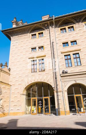 Národní galerie Praha – Schwarzenberský palác, Hradčanské náměstí, Hradcany, Prag, Tschechische Republik Stockfoto