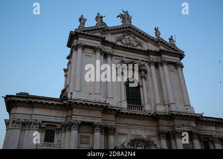 Brescia, Italien: Kathedrale Santa Maria Assunta Neue Kathedrale. Römisch-katholische Kirche, Spätbarock. Der Architekt Giovanni Battista Lantana Stockfoto