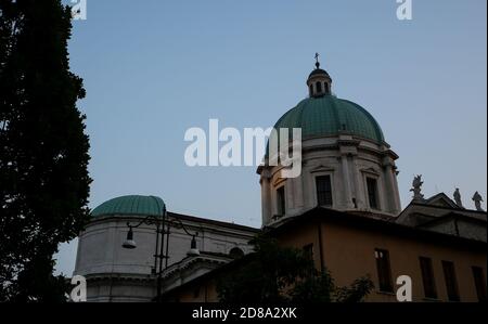 Brescia, Italien: Kathedrale Santa Maria Assunta Neue Kathedrale. Römisch-katholische Kirche, Spätbarock. Der Architekt Giovanni Battista Lantana Stockfoto