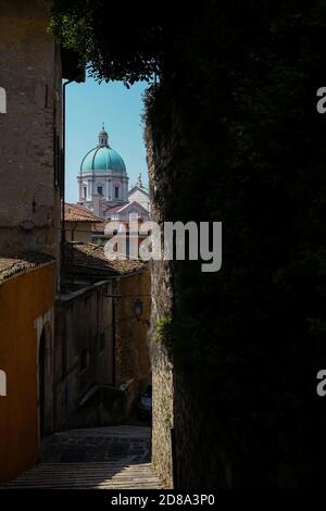 Brescia, Italien: Kathedrale Santa Maria Assunta Neue Kathedrale. Römisch-katholische Kirche, Spätbarock. Der Architekt Giovanni Battista Lantana Stockfoto