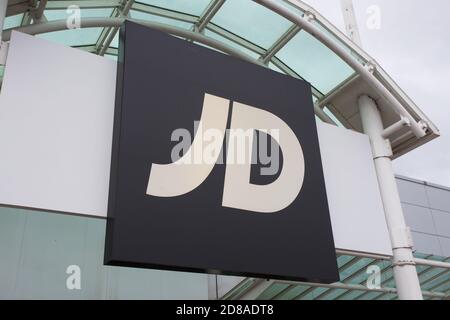 Woodfields Retail Park, Bury. Stockfoto