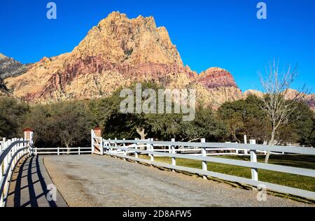 Spring Mountain Ranch State Park Stockfoto