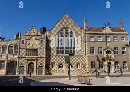 Kings Lynn Town Hall, Heimat des Stories of Lynn Museums, King's Lynn, Norfolk, England. Stockfoto