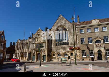 Kings Lynn Town Hall, Heimat des Stories of Lynn Museums, King's Lynn, Norfolk, England. Stockfoto