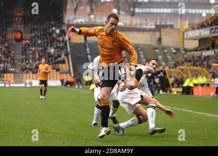 Wolverhampton Wanderers / Leeds United, 24. Februar 2007. Michael McIndoe Stockfoto