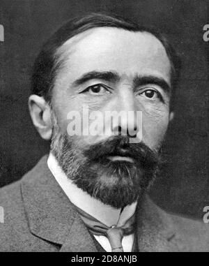 JOSEPH CONRAD (1857-1924) Schriftsteller Anglo-Polish Stockfoto