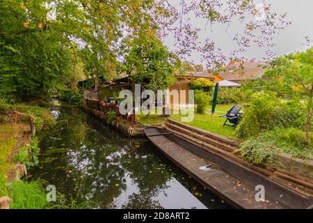Lehde Gemeinde, Spree Forrest Oberspreewald, Brandenburg, Ostdeutschland, Europa Stockfoto