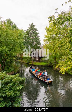 Lehde Gemeinde, Spree Forrest Oberspreewald, Brandenburg, Ostdeutschland, Europa Stockfoto