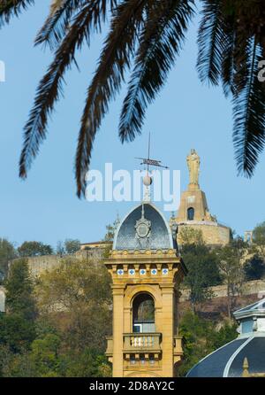 Rathaus, San Sebastian oder Donostia, Gipuzkoa, Baskenland, Spanien, Europa Stockfoto