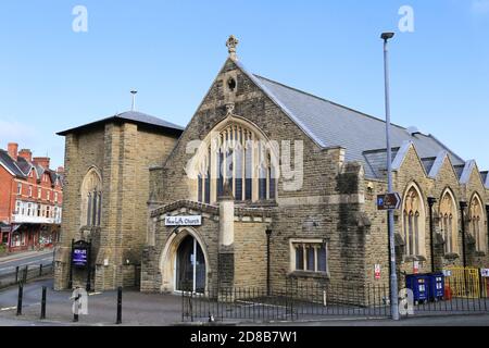 New Life Festival Church (ehemals Methodist), Spa Road East, Llandrindod Wells, Radnorshire, Powys, Wales, Großbritannien, Großbritannien, Großbritannien, Großbritannien, Europa Stockfoto