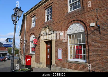 Postamt, Station Crescent, Llandrindod Wells, Radnorshire, Powys, Wales, Großbritannien, Großbritannien, Großbritannien, Großbritannien, Europa Stockfoto