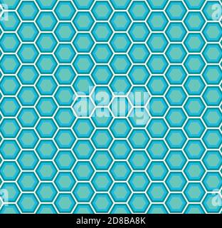 Abstrakt geometrische Nahtloses Muster Wabenmuster Stock Vektor