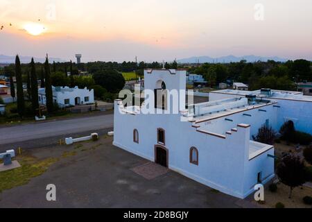 Ysleta Mission, Ysleta, Texas Stockfoto