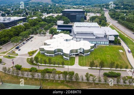 Corning Museum of Glass, Corning, NY, USA Stockfoto