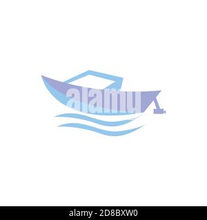 Boot Clipart Symbol Vektor Design Isoliert Stock Vektor