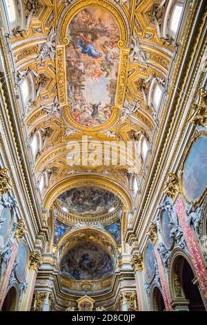 Chiesa Nuova auch bekannt als Santa Maria in Vallicella in Rom Italien Stockfoto