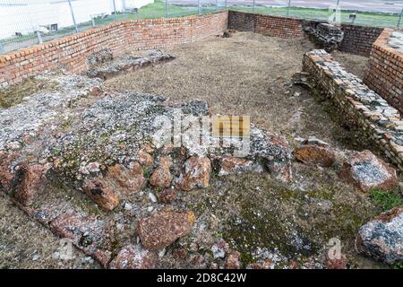 Die historischen ruinen der Victoria Bastion sind die Überreste einer einst portugiesischen Festung in Malacca. Beliebtes Touristenziel. Keine Personen. Stockfoto