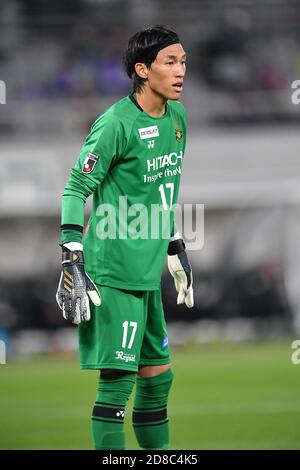 Tokio, Japan. Oktober 2020. Kashiwa Reysols Kim Seung Gyu während der 2020 J.LEAGUE Division 1 zwischen dem FC Tokyo 1-3 Kashiwa Reysol im Ajinomoto Stadion in Tokio, Japan am 28. Oktober 2020. Quelle: AFLO/Alamy Live News Stockfoto