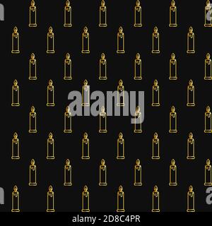 Nahtlose weihnachten Muster Luxus reiche Sammlung von goldenen minimalistischen Elementen auf dunkelkönigsgrauen Hintergrund. Endlose Vektor-Illustration für Verpackungsdesign Geschenkkarten Geschenkschachteln Stock Vektor