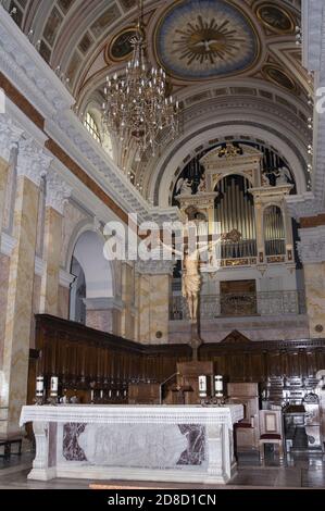 ירושלים, Jerusalem, القدس, Jerozolima, Israel, Izrael, ישראל; Kustodie des Heiligen Landes; Kirche des Heiligen Erlösers - innen; St. Salvador Stockfoto