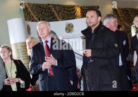 Filebild vom 10. März 2008 vom ehemaligen Rugby-Spieler JJ Williams aus Wales und den britischen Lions, der im Alter von 72 Jahren verstorben ist. Er ist abgebildet alon Stockfoto