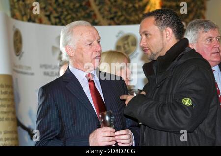 Filebild vom 10. März 2008 vom ehemaligen Rugby-Spieler JJ Williams aus Wales und den britischen Lions, der im Alter von 72 Jahren verstorben ist. Er ist abgebildet alon Stockfoto