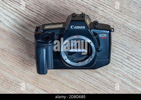 Klassische Canon SLR-Kamera Stockfoto