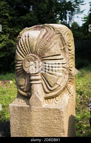 Deopahar Ruinen, die archäologische Stätte Deopahar befindet sich in Numaligarh, Golaghat Bezirk, Assam Stockfoto