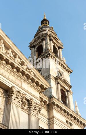 Sektion der st. stephens Basilika in Budapest, Ungarn Stockfoto