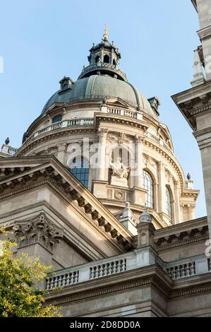 Sektion der st. stephens Basilika in Budapest, Ungarn Stockfoto