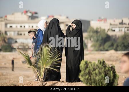 Fotos zeigen die Zeremonie des Hussein-Todes in Damaskus 2020 Stockfoto