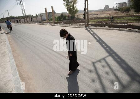 Fotos zeigen die Zeremonie des Hussein-Todes in Damaskus 2020 Stockfoto