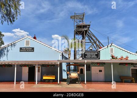 Gold Reef City Theme Park, Johannesburg, Südafrika am 30th. Dezember 2019 Stockfoto