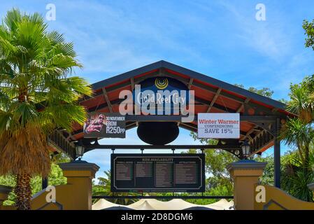 Gold Reef City Theme Park, Johannesburg, Südafrika am 30th. Dezember 2019 Stockfoto