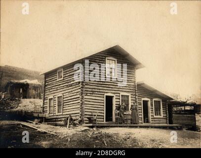 Alaska Goldrush 1890er Stockfoto