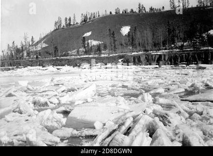 Alaska Goldrush 1890er Stockfoto