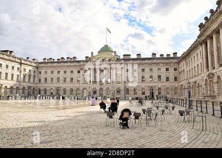 Somerset House, London, Großbritannien Stockfoto