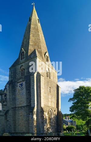 Großbritannien, Derbyshire, Peak District, Hope, St. Peter's Church Stockfoto