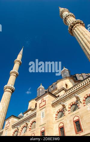 Selimiye Moschee, entworfen von Mimar Sinan im Jahr 1575. Edirne Stockfoto