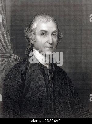 JOSEPH PRIESTLEY (1733-1804) englischer Chemiker und Politiktheoretiker Stockfoto