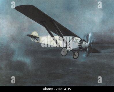 SPIRIT OF ST LOUIS – RYAN NYP. Geflogen von Charles Lindbergh auf dem ersten Nonstop-Transatlantikflug im Mai 1927 Stockfoto