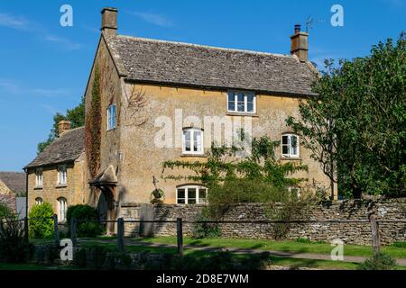 The Old School House, Guiting Power, Gloucestershire, England Stockfoto