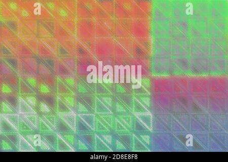 Ein abstraktes texturiertes neonfarbenes Hintergrundbild. Stockfoto