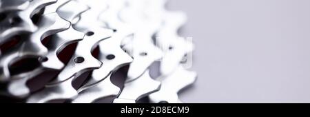 Chrom Farbe des Fahrzeugelements Stockfoto